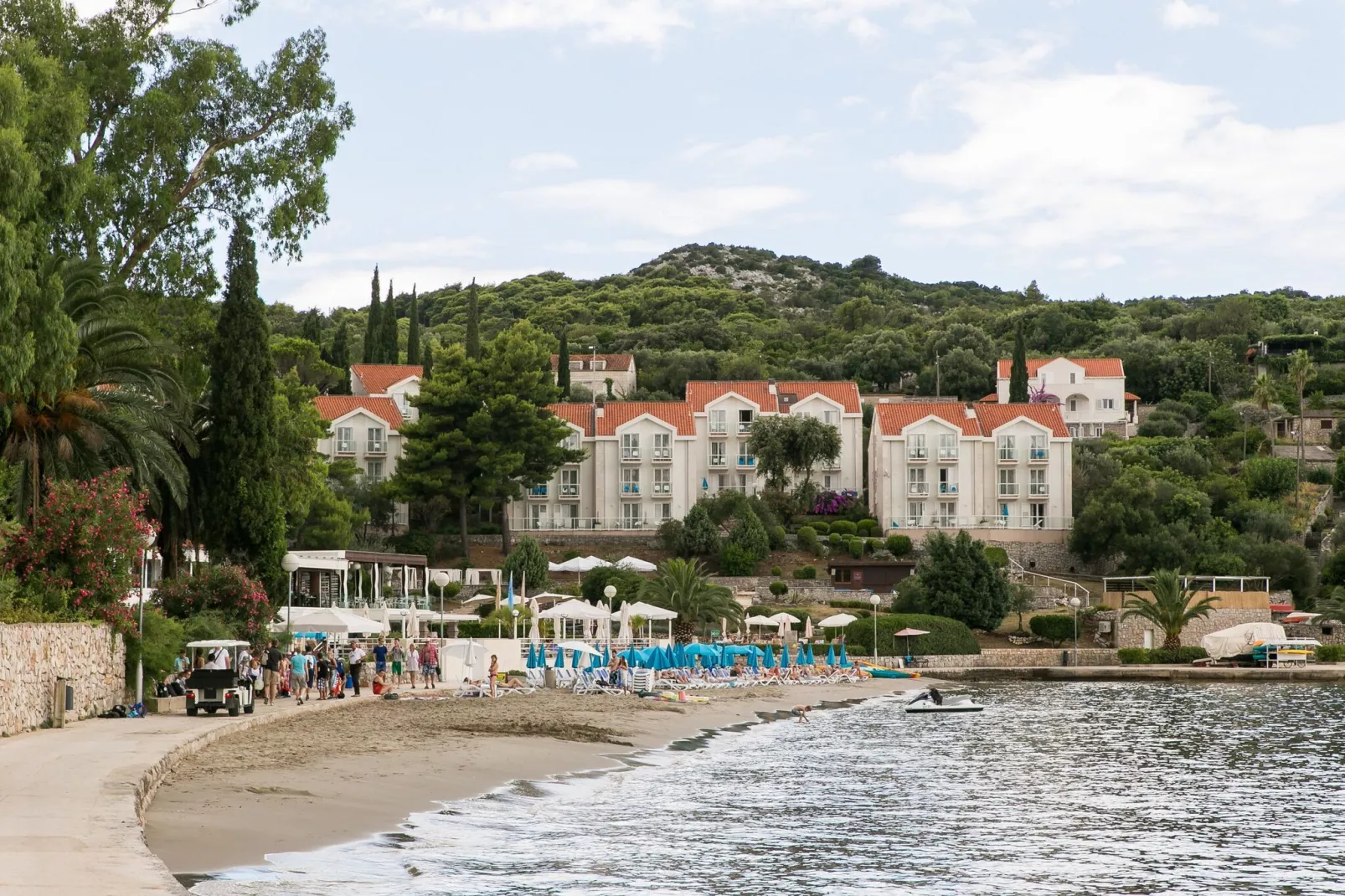 Apartments Maria Koločep- Studio Apartment with Terrace and Sea View