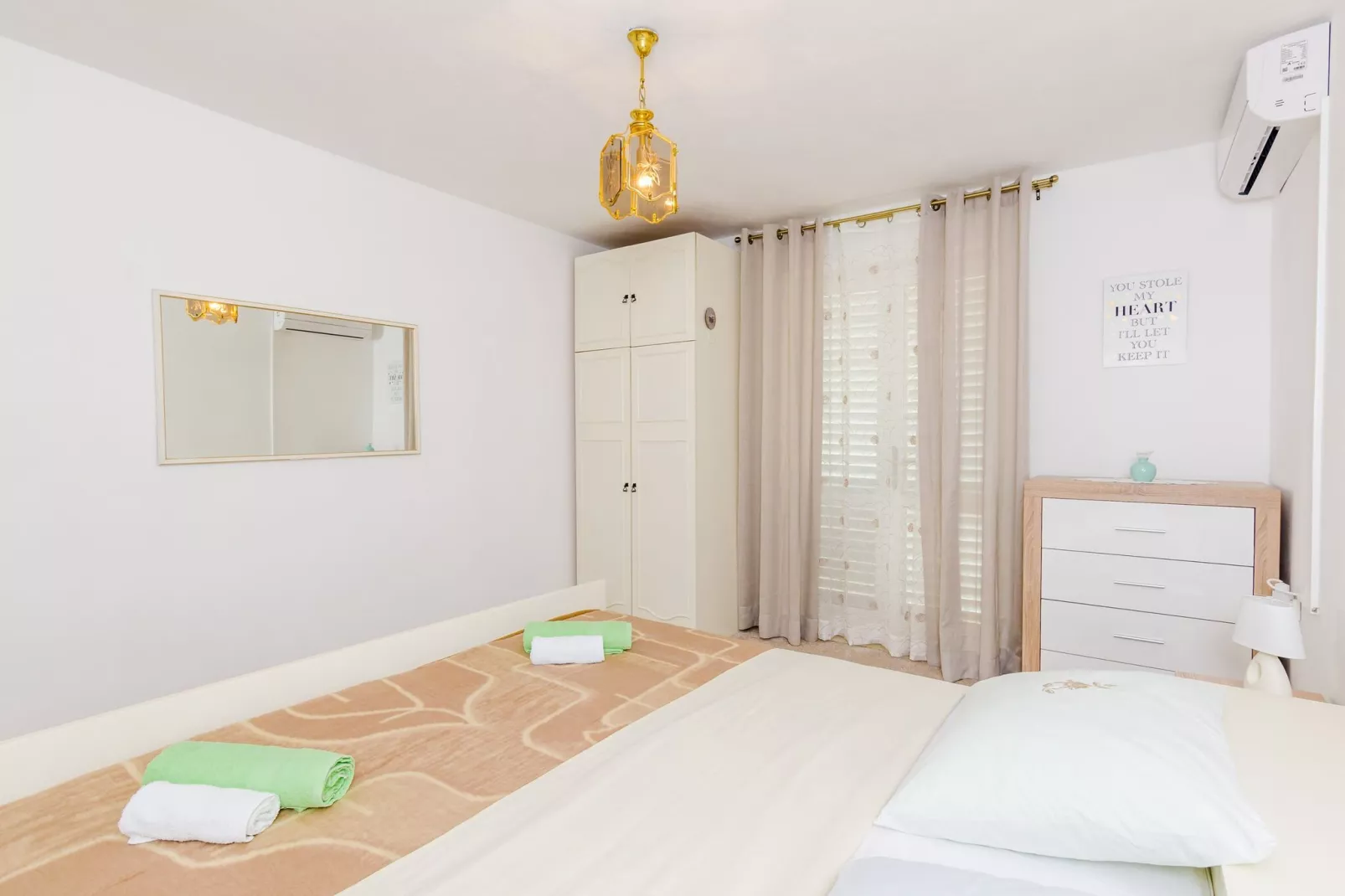 Rooms Nikola- Double Room with Terrace and Sea View