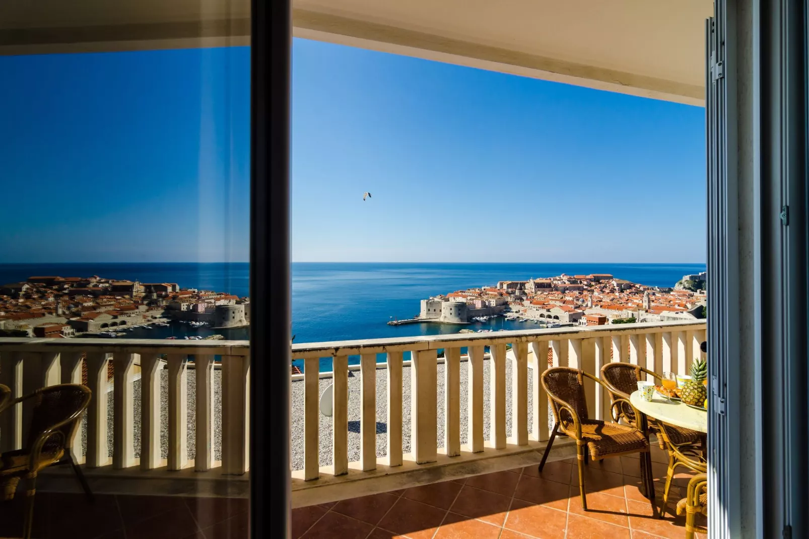 Apartments Bonavista - Premium Two Bedroom Apartment with Balcony and Sea View (A2)-Terrasbalkon