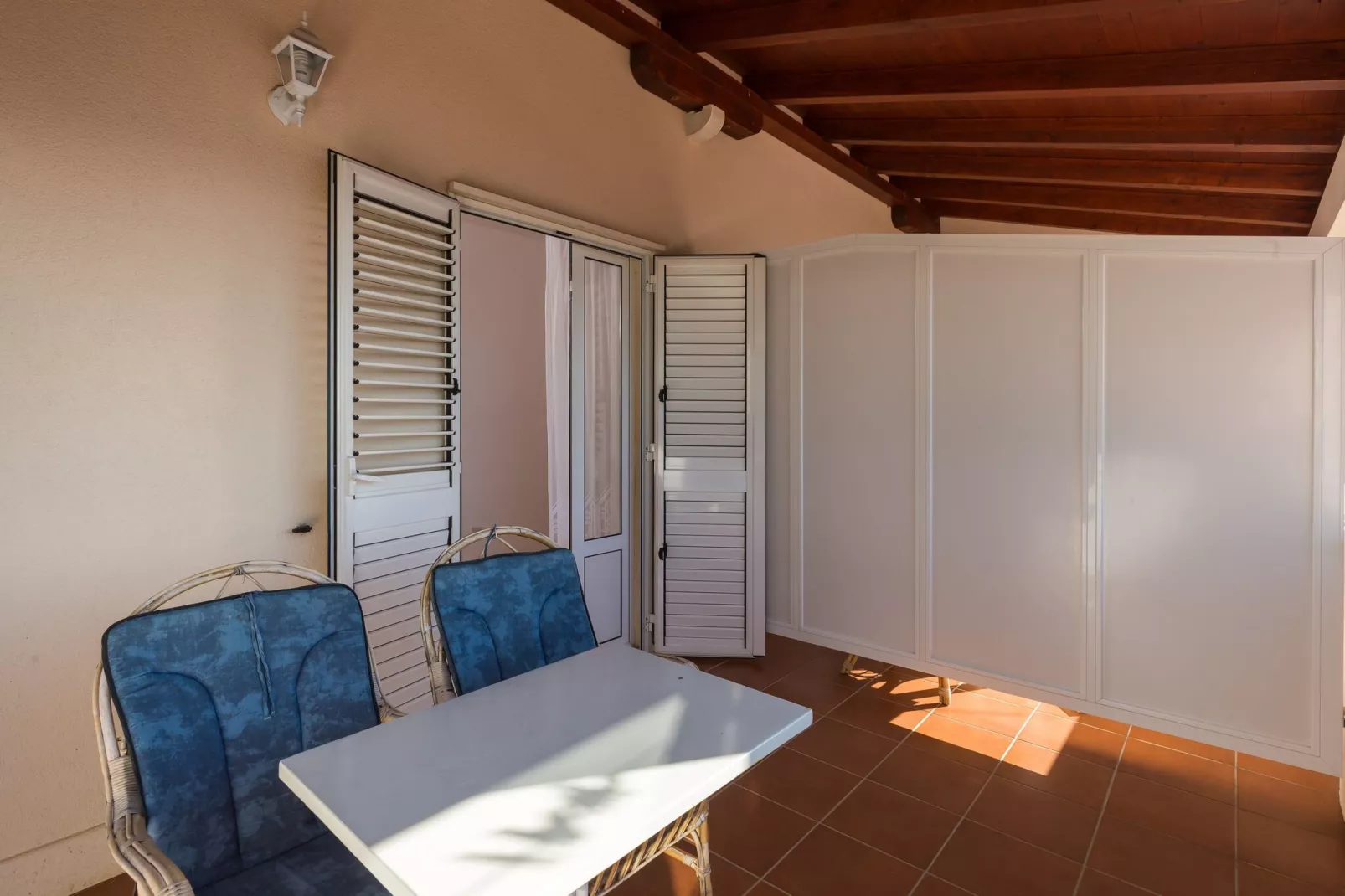 Apartment & Rooms Villa Katarina - Double Room with Terrace and Sea View-Terras