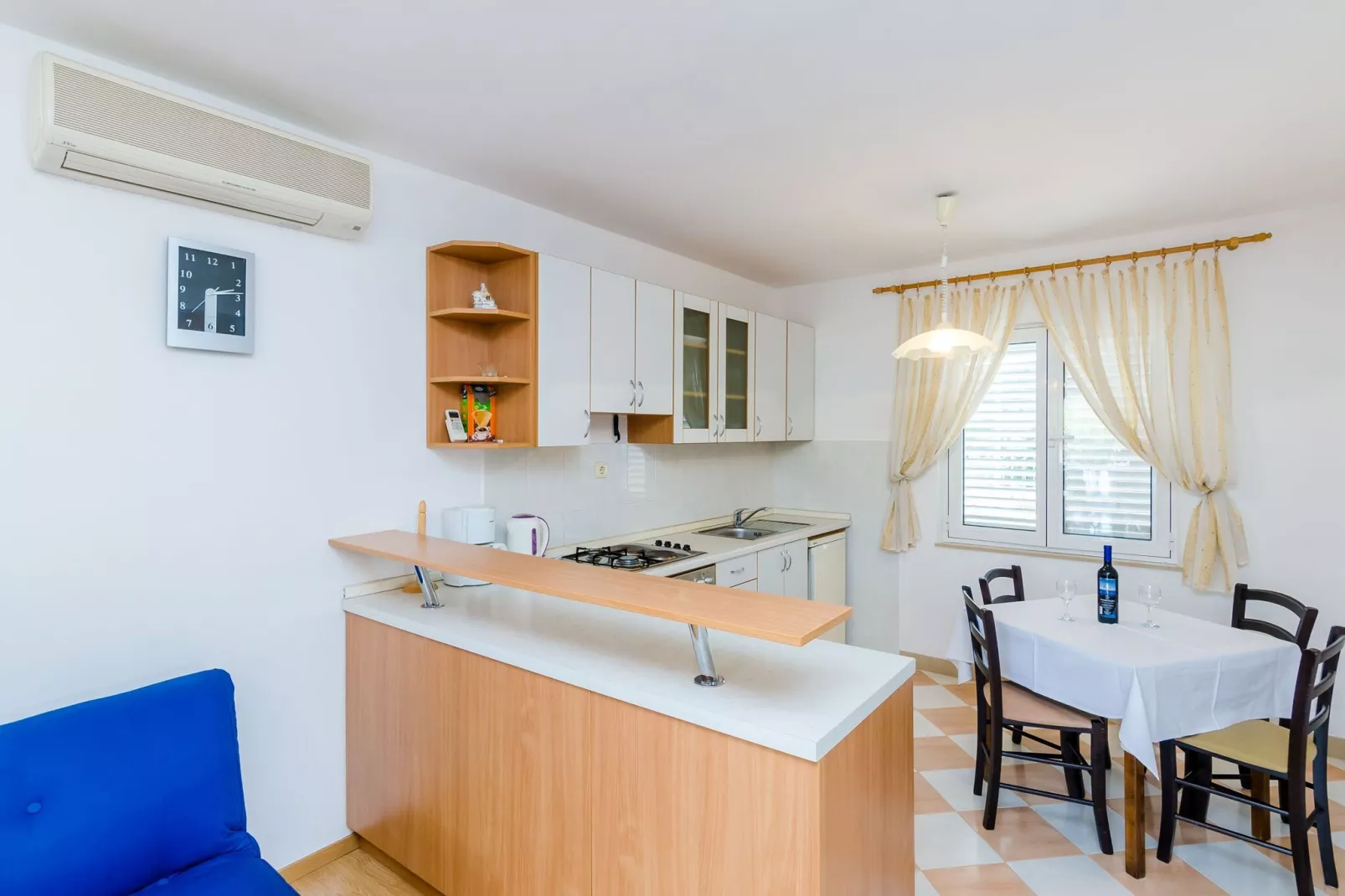 Apartment & Rooms Villa Katarina - One Bedroom Apartment with Terrace and Sea View-Keuken