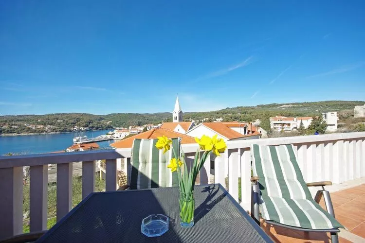 Apartments Villa Rose - Standard Studio with Sea View  and shared Terrace (A2 bijeli)-Uitzicht