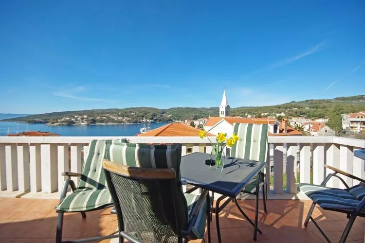 Apartments Villa Rose - Economy Studio with Sea View and shared  Terrace (A3 crveni)-Uitzicht