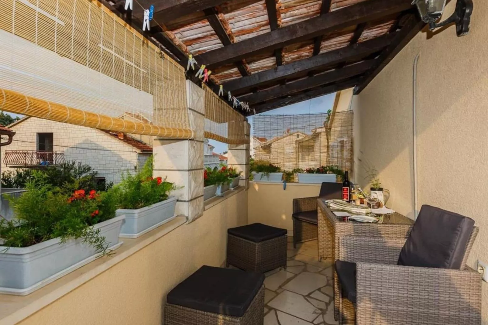 Apartments Roda - Comfort One Bedroom Apartment with Terrace (Kate) - (ST)