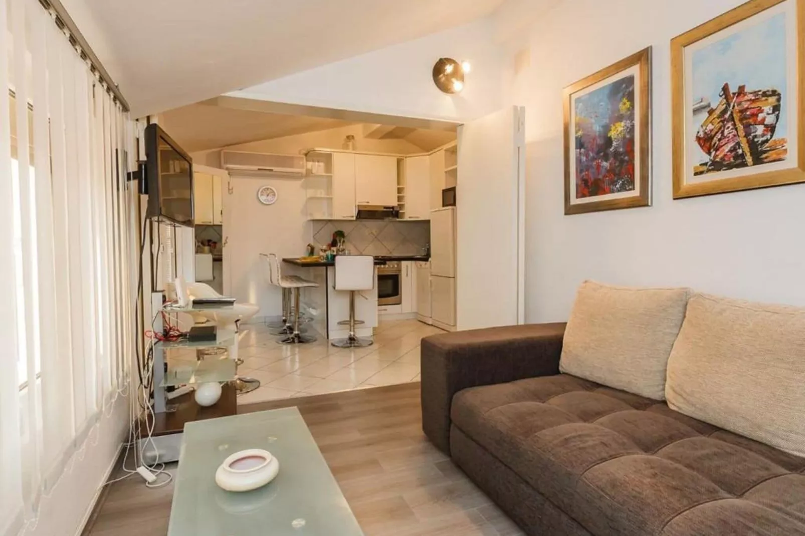 Apartments Roda - Comfort One Bedroom Apartment with Terrace (Kate) - (ST)