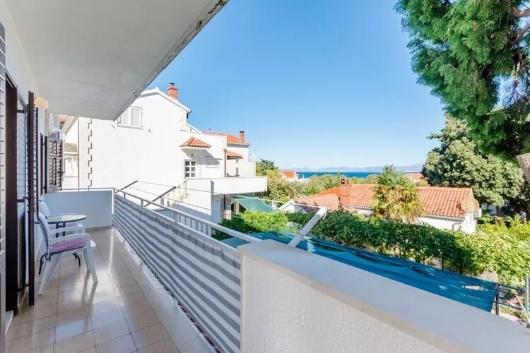 Apartment Mia-Three Bedroom Apartment with Sea View Terrace-Terrasbalkon