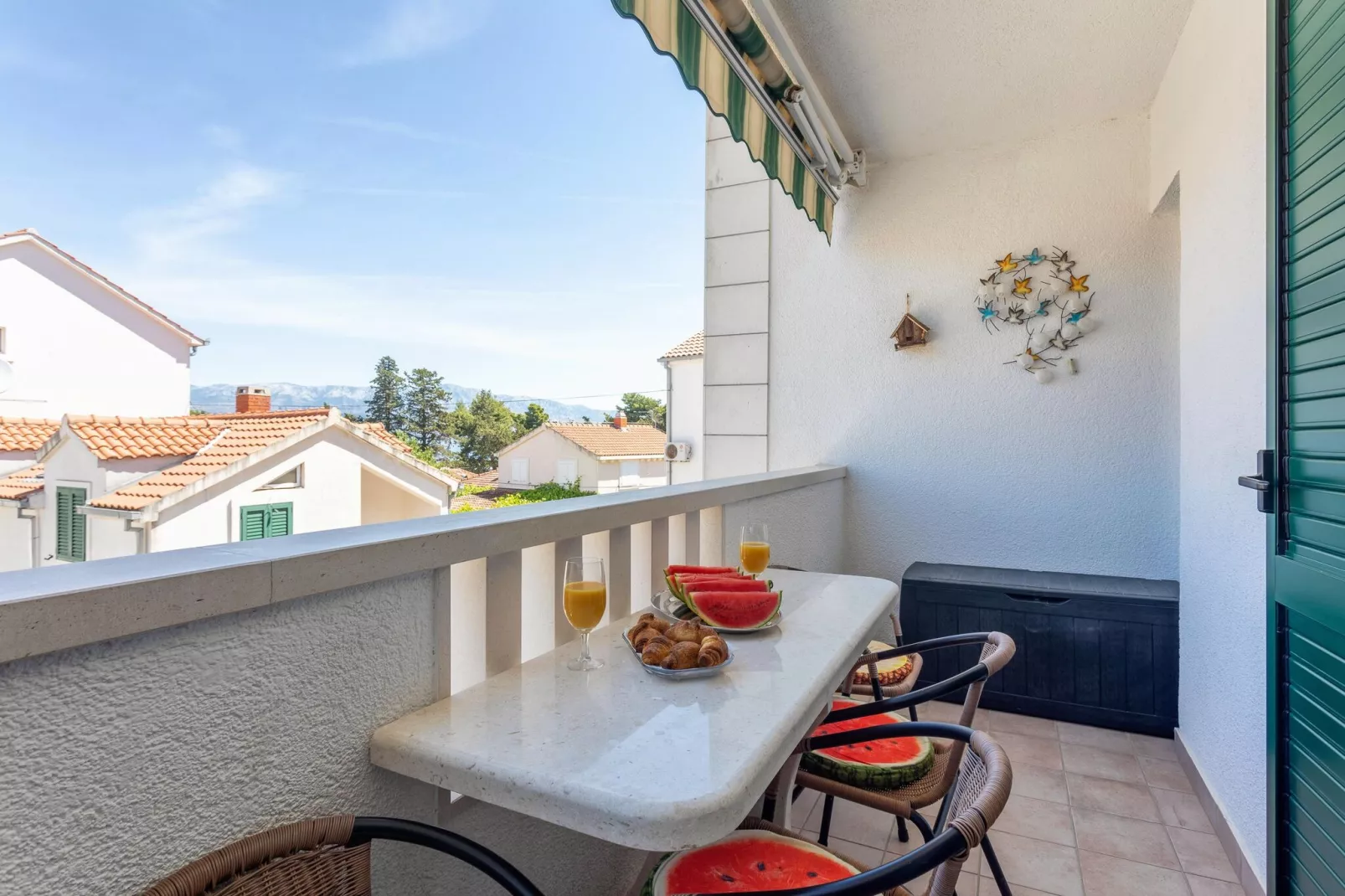 Apartment Zara - Two Bedroom Apartment with Balcony - (ST)-Terrasbalkon