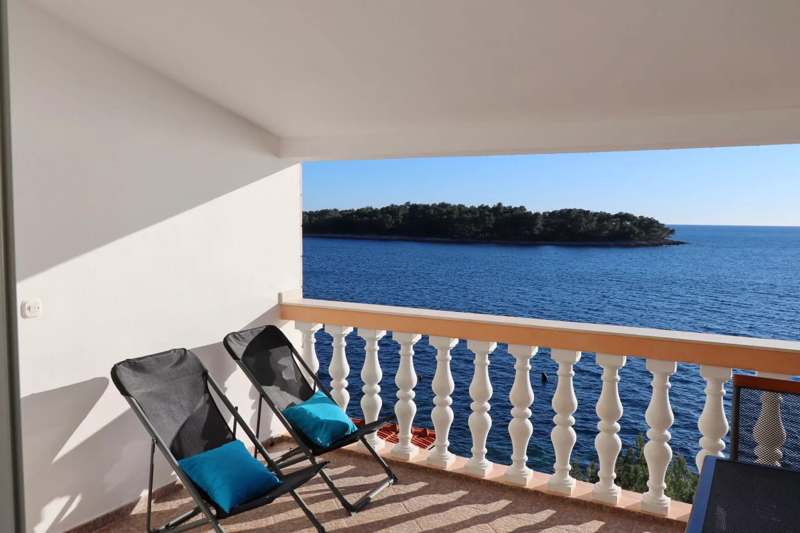 Apartments Villa Senija - Three Bedroom Apartment with Terrace and Sea View  ( Rosemary )-Terras