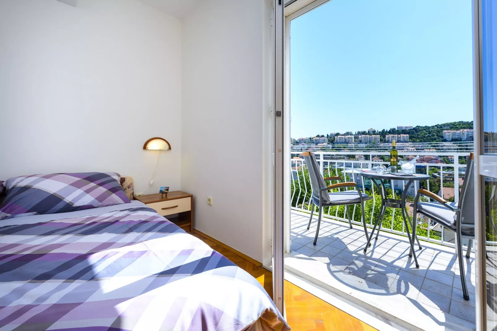 Apartment Tija - Two Bedroom Apartment with Balcony and Partial Sea View(A4+2)-Slaapkamer