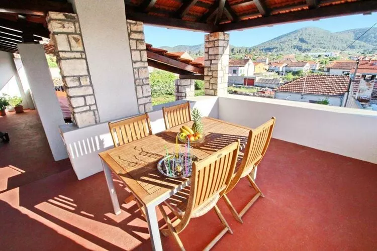 Apartment Lucija Vela Luka - Two Bedroom Apartment with Terrace and Garden View-Terras