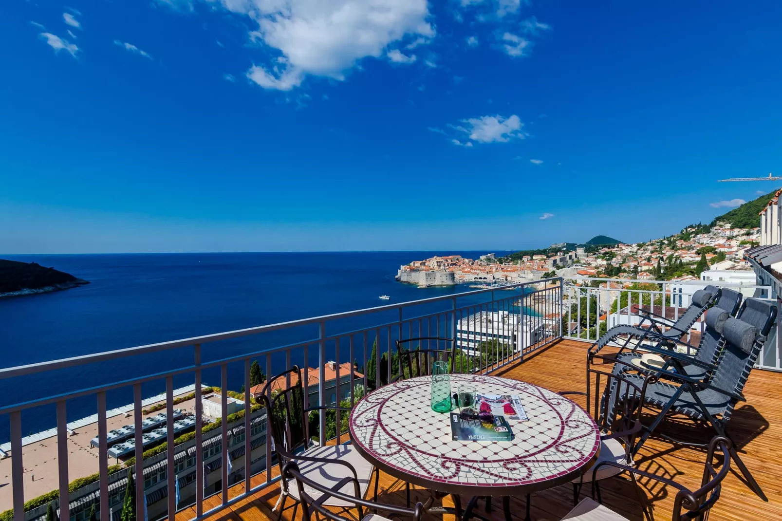 Amorino of Dubrovnik Apartment - Two Bedroom Apartment with Terrace and Sea View (Apartment Ruzmarin)-Uitzicht