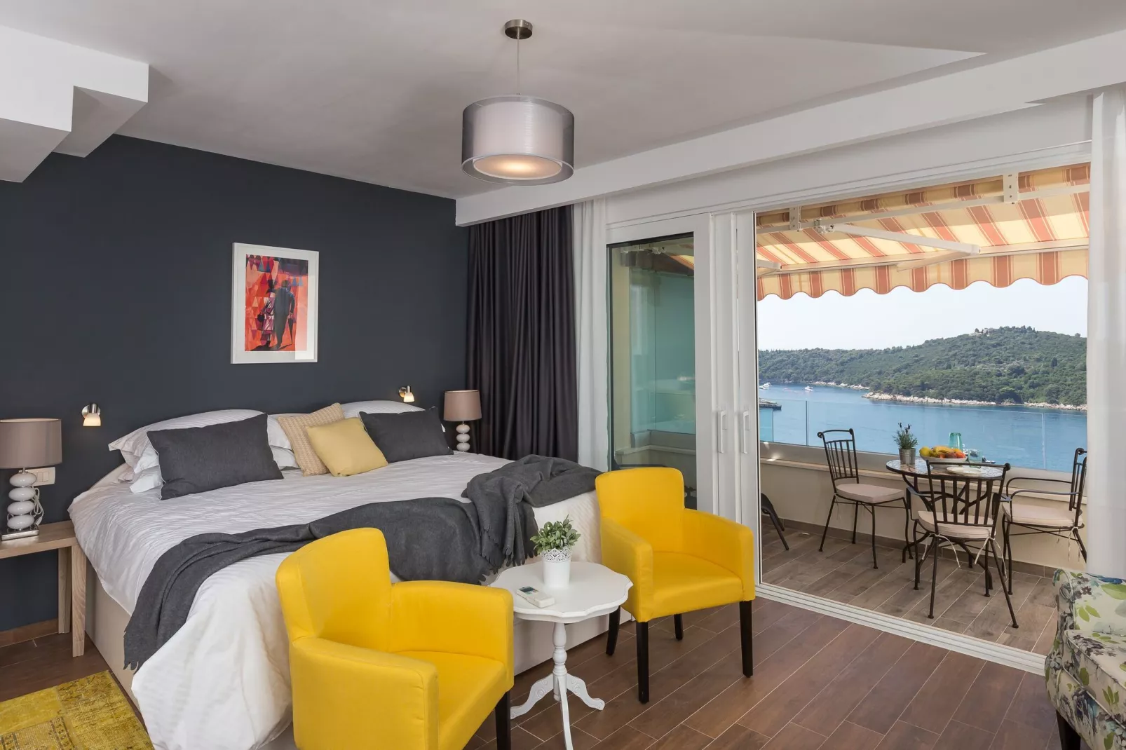 Amorino of Dubrovnik Apartments - Studio Apartment with Balcony and Sea View (Apartment Lovor)