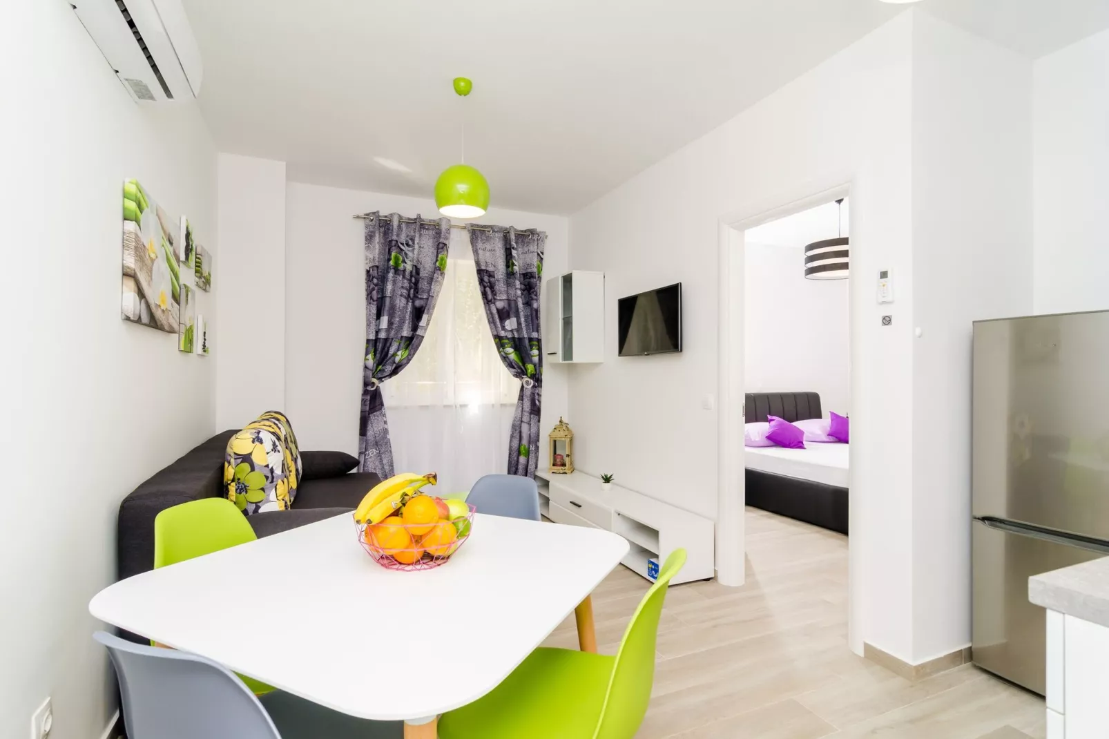 ABC Lapad Apartments - Premium One Bedroom Apartment with City View (Apartman B)-Eetkamer