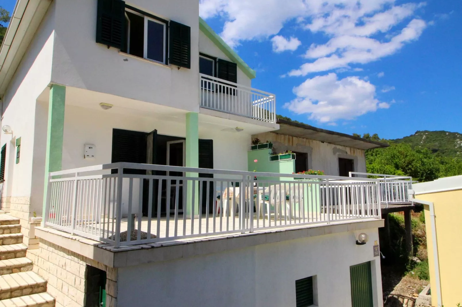 Holiday Home Gea - Three Bedroom Holiday Home with Terrace and Partial Sea View-Buitenlucht