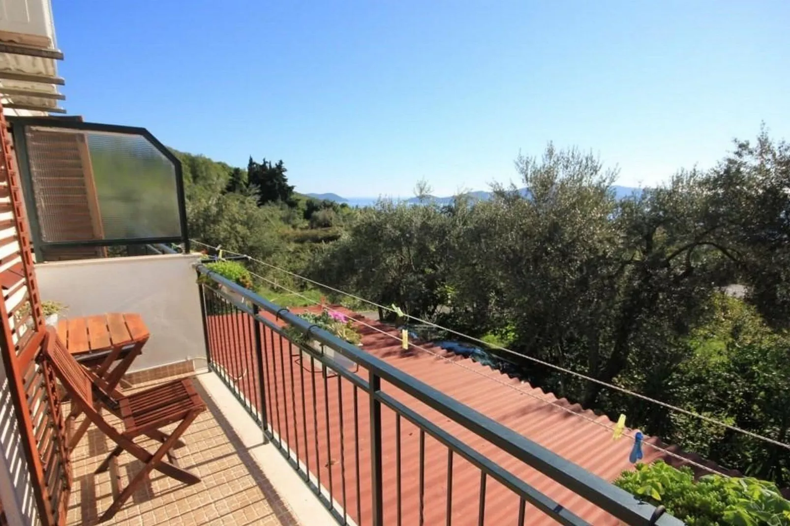 Villa Ro - Ela - Studio Apartment with Balcony and Sea View  - A2-Terrasbalkon