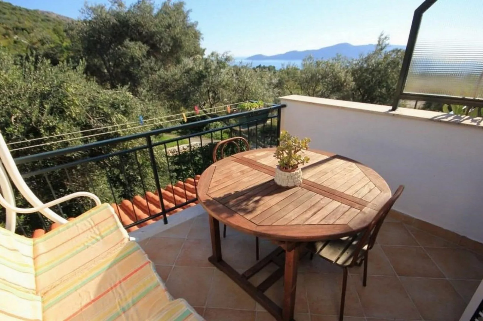 Villa Ro - Ela - Double or Twin Room with Balcony and Sea View - S4-Uitzicht