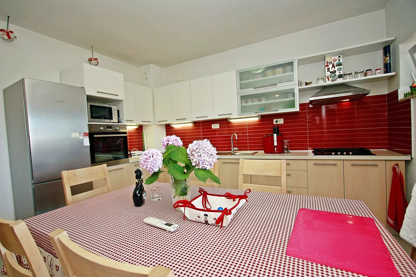 Apartments Martić - Four Bedroom Apartment with Terrace and Sea View - (ST)-Eetkamer