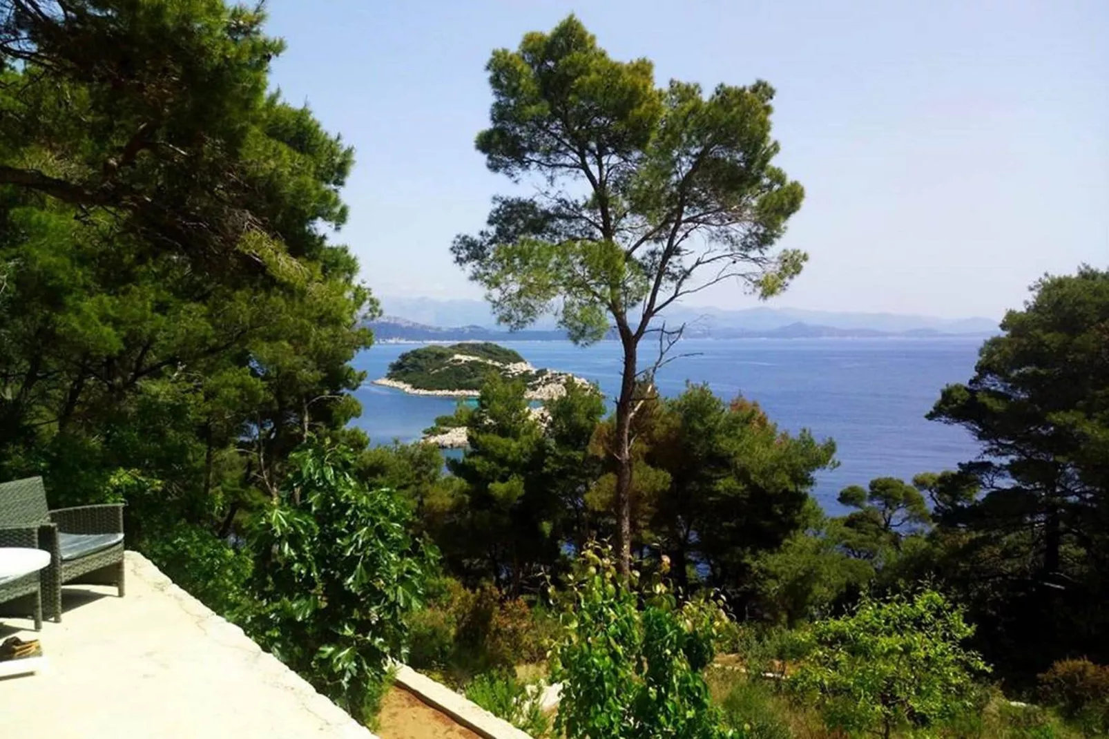 Apartments Matuško Mljet - Two-Bedroom Apartment with Terrace and Sea View-Uitzicht