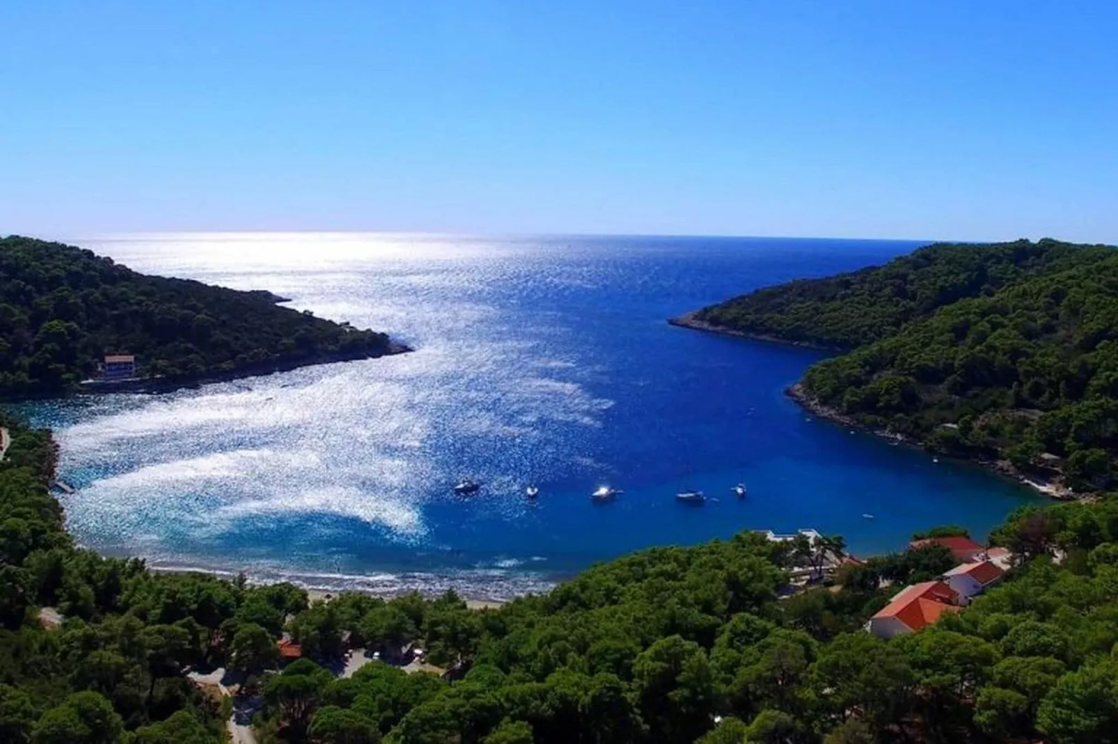 Apartments Matuško Mljet  - One Bedroom Apartment with Balcony and Sea View-Uitzicht