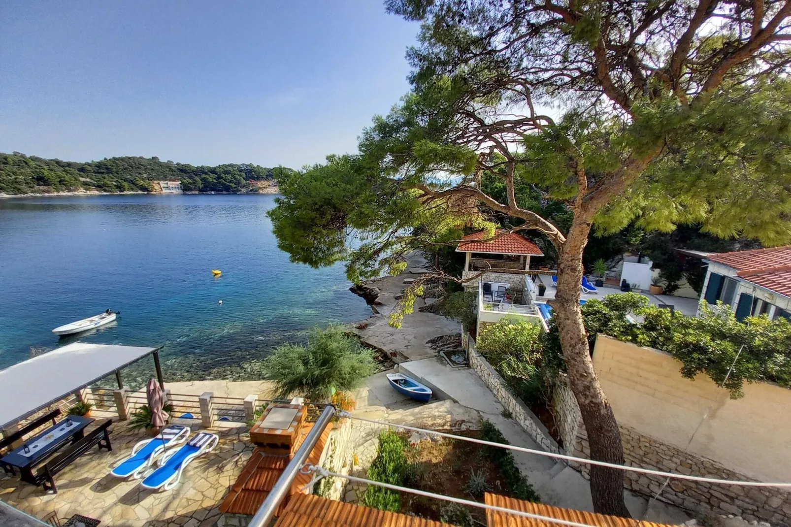 Apartments Vinko Mljet- One-Bedroom Apartment with Terrace (A3)-Uitzicht