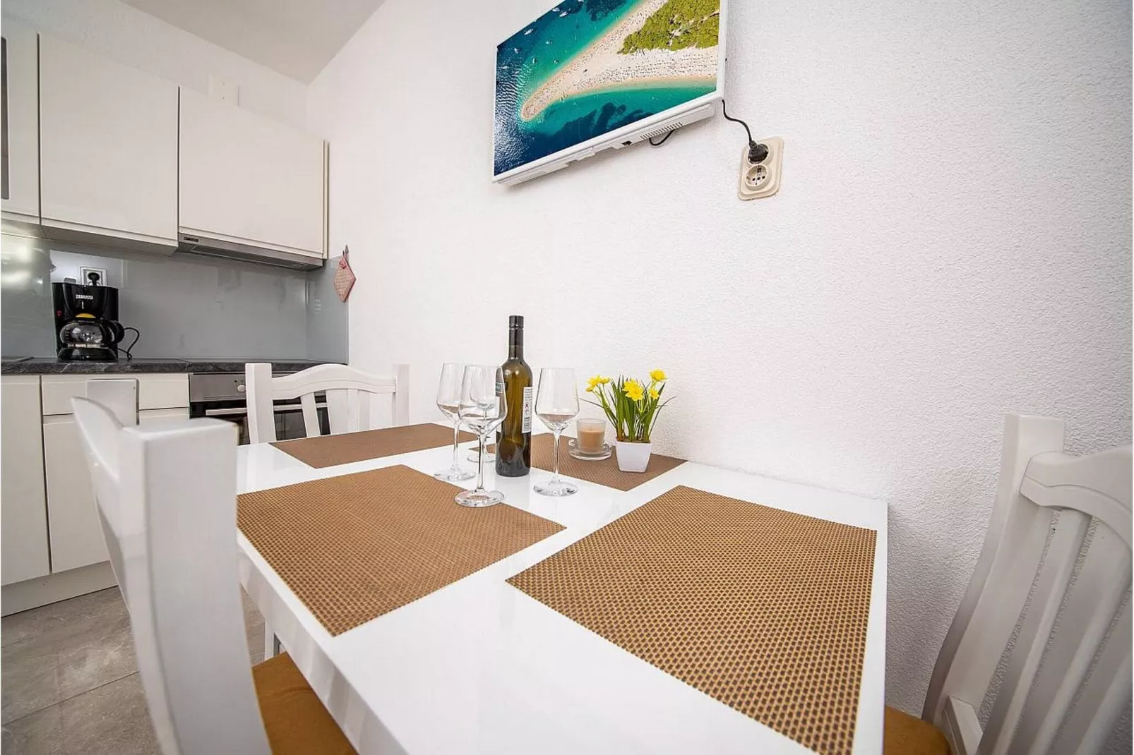 Apartments Magdalena - Standard Apartment with Terrace and Sea View (A2)