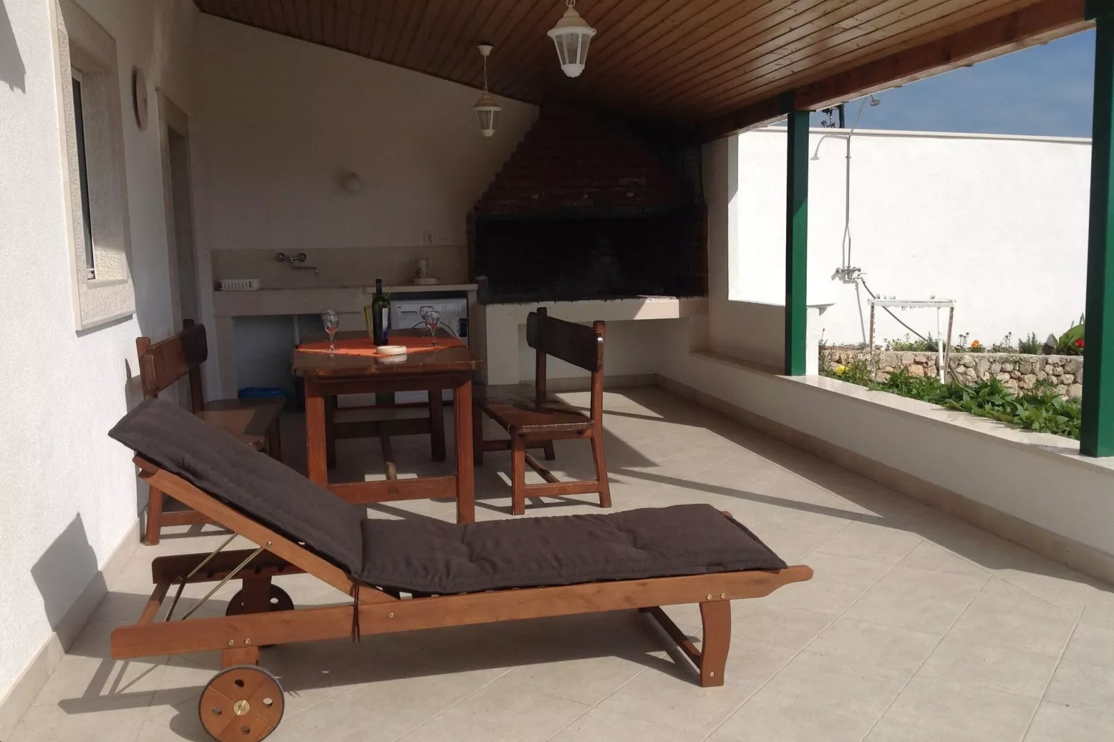 Holiday Home Oliva - Holiday House with Terrace and Sea View-Terras