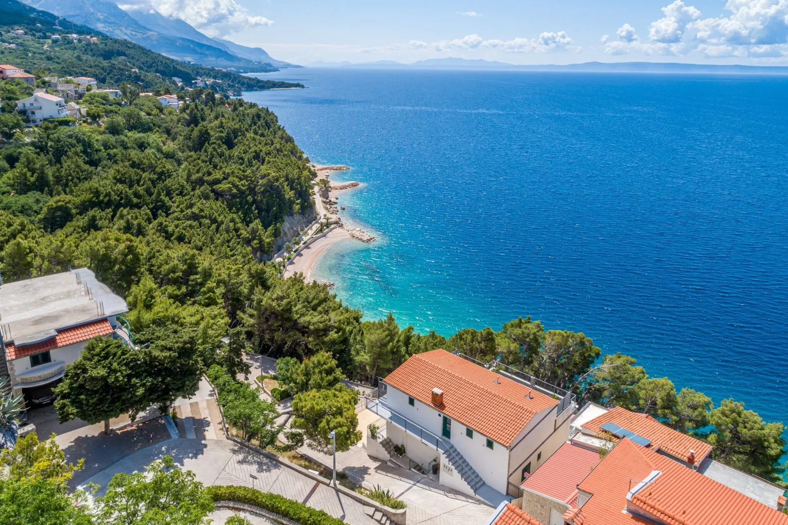 Rooms Sani - Double Room with Terrace and Sea View (S3)-Buitenlucht