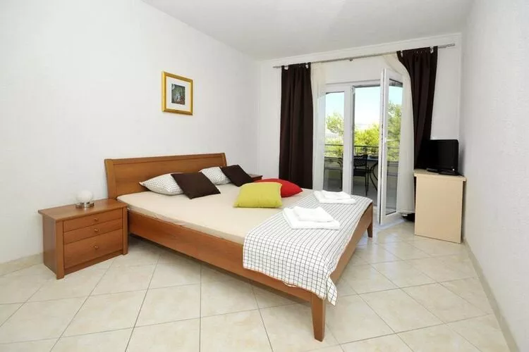 Apartments Villa Moonlight - One Bedroom Apartment with Sea View Balcony (Junior)-Slaapkamer