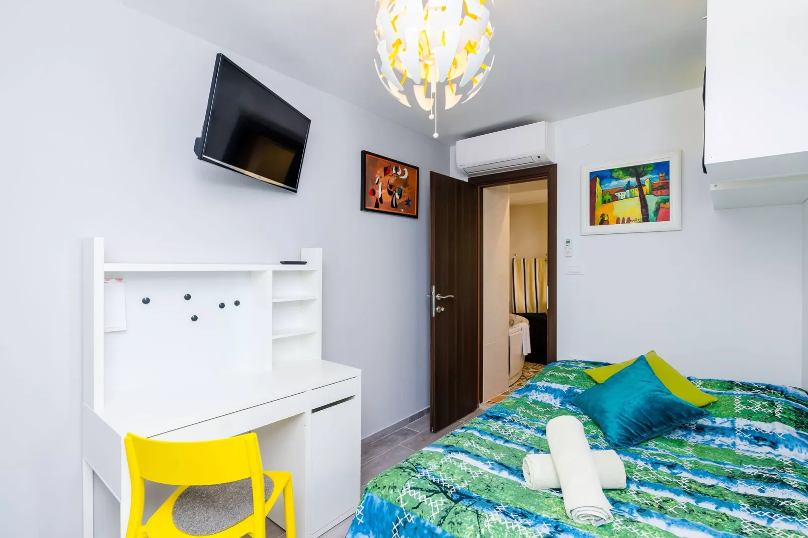 Apartment & Room Sunset Beach - Double Room-Slaapkamer