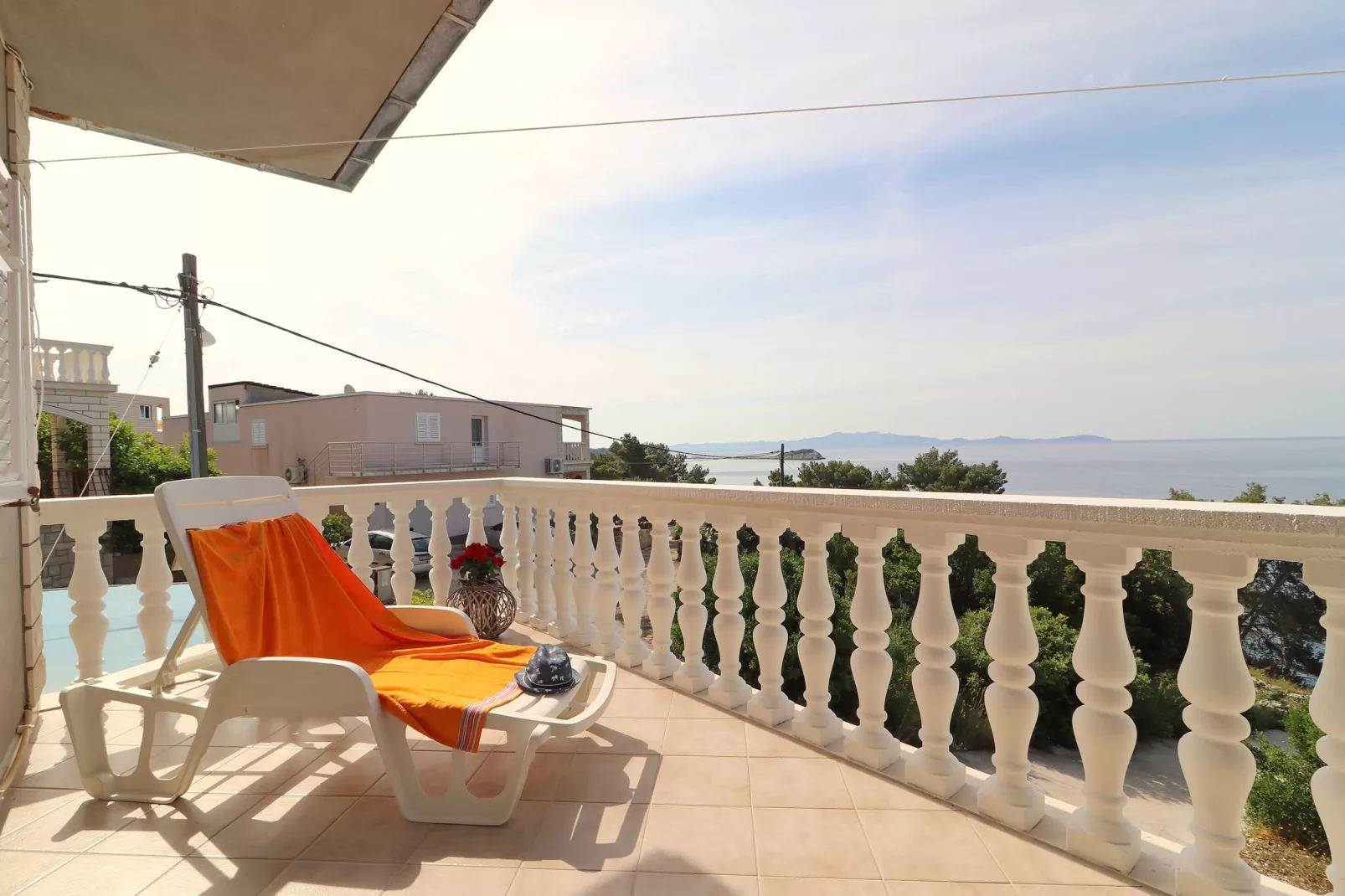 Apartments Villa Marijana - Two Bedroom Apartment with Terrace and Sea View (Marijana 1)-Terras