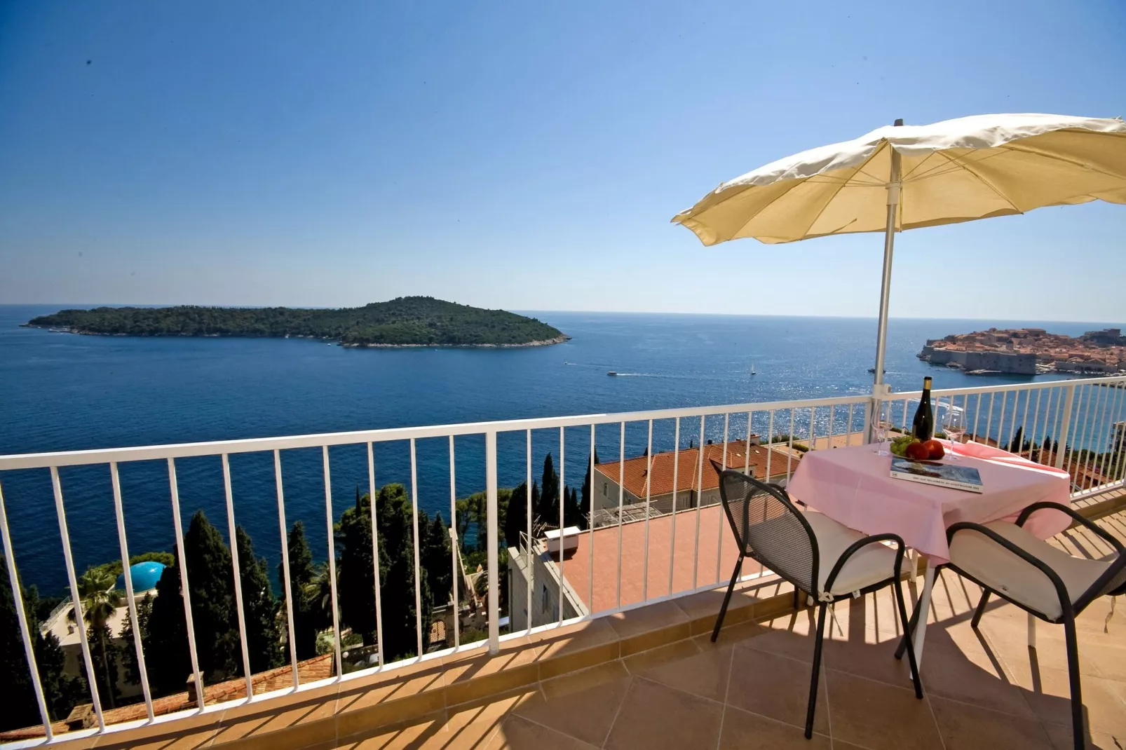 Apartments Sipa - Superior One Bedroom Apartment with Balcony and Sea View (Apartman D)