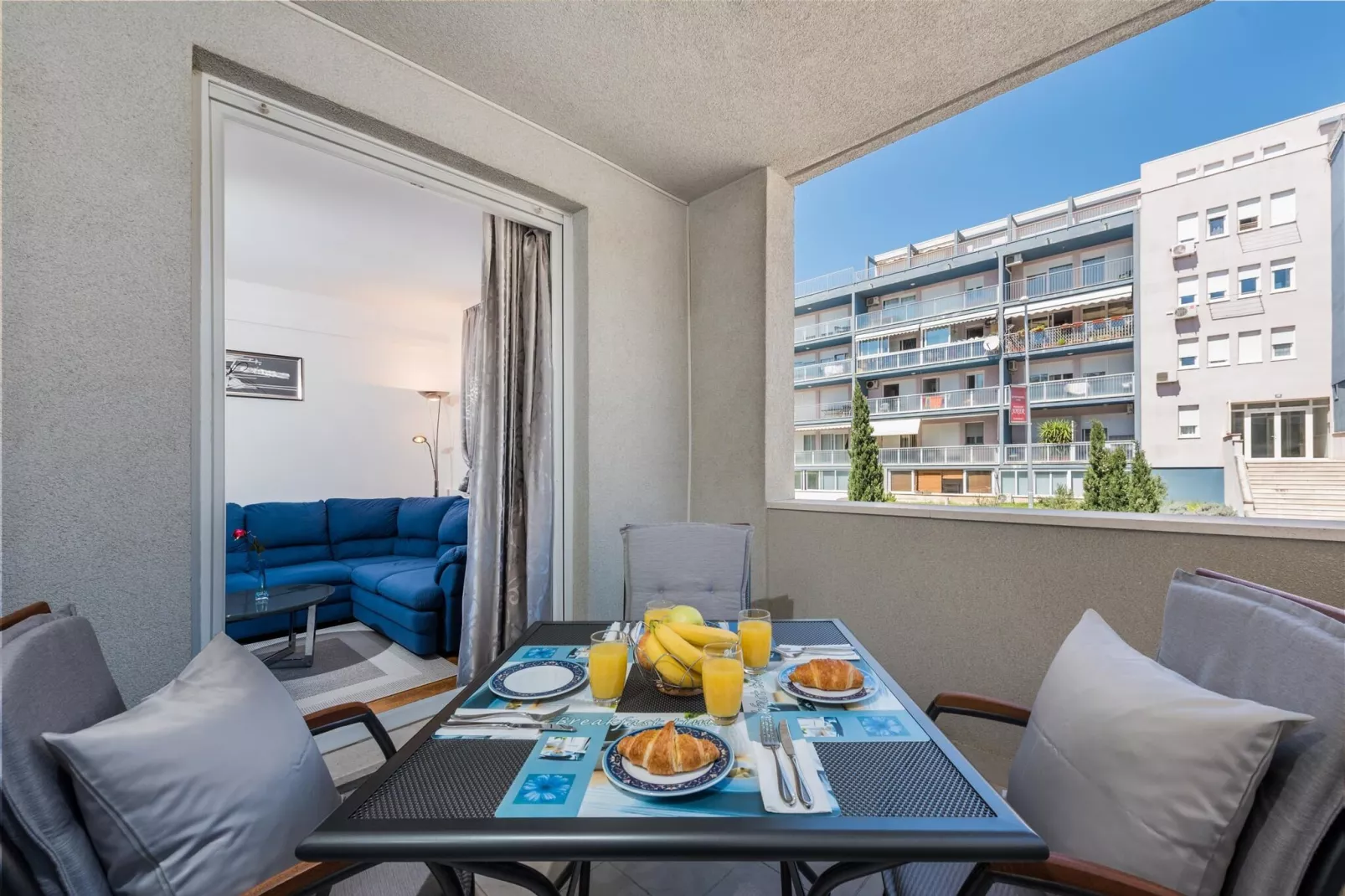 Apartment Blue Lagoon (ST) - One Bedroom Apartment-Terrasbalkon