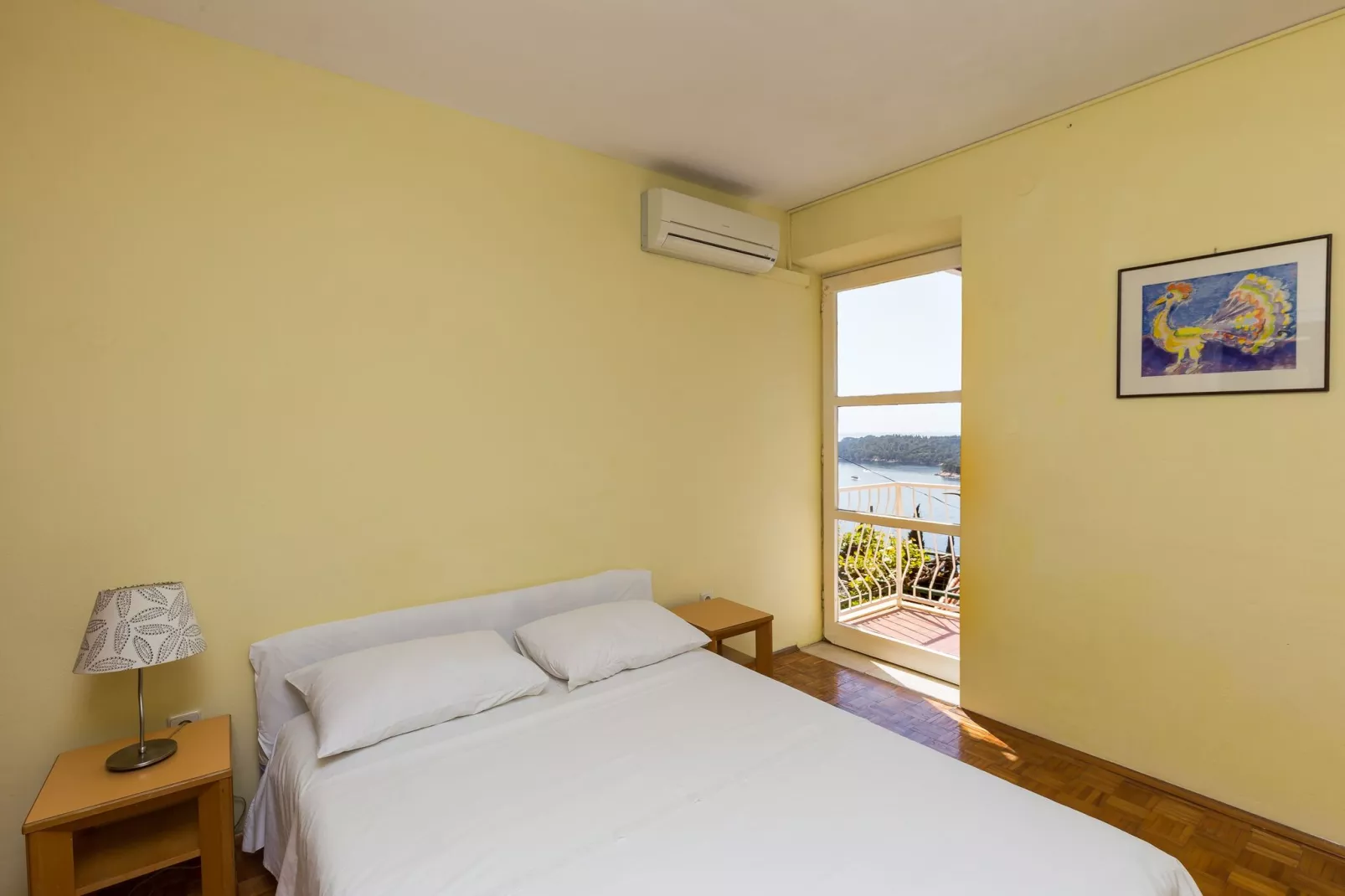 Beautiful Nest Rooms - Double Room with Balcony and Sea View (Br. 1)