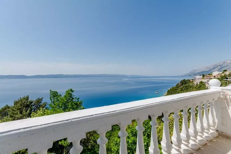 Villa Kosa - Two Bedroom Apartment with Balcony and Sea View (A2 Plavi)-Uitzicht