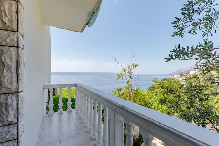 Villa Kosa - Standard Double Room With Balcony and Sea View (Soba 1-Matija)