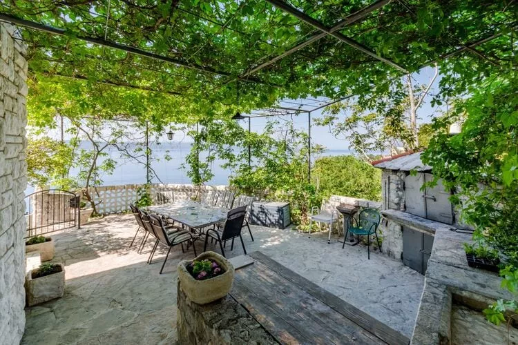 Villa Kosa - Standard Double Room With Balcony and Sea View (Soba 1-Matija)-Buitenlucht