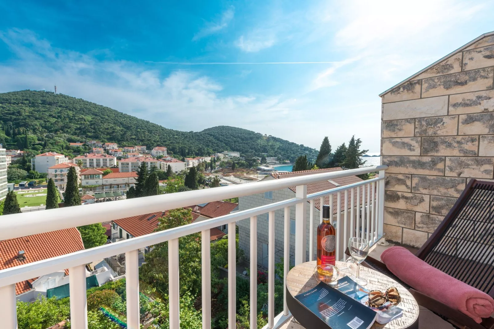 Apartment Marilyn - Two Bedroom Apartment with Terrace and Partial Sea View-Terras