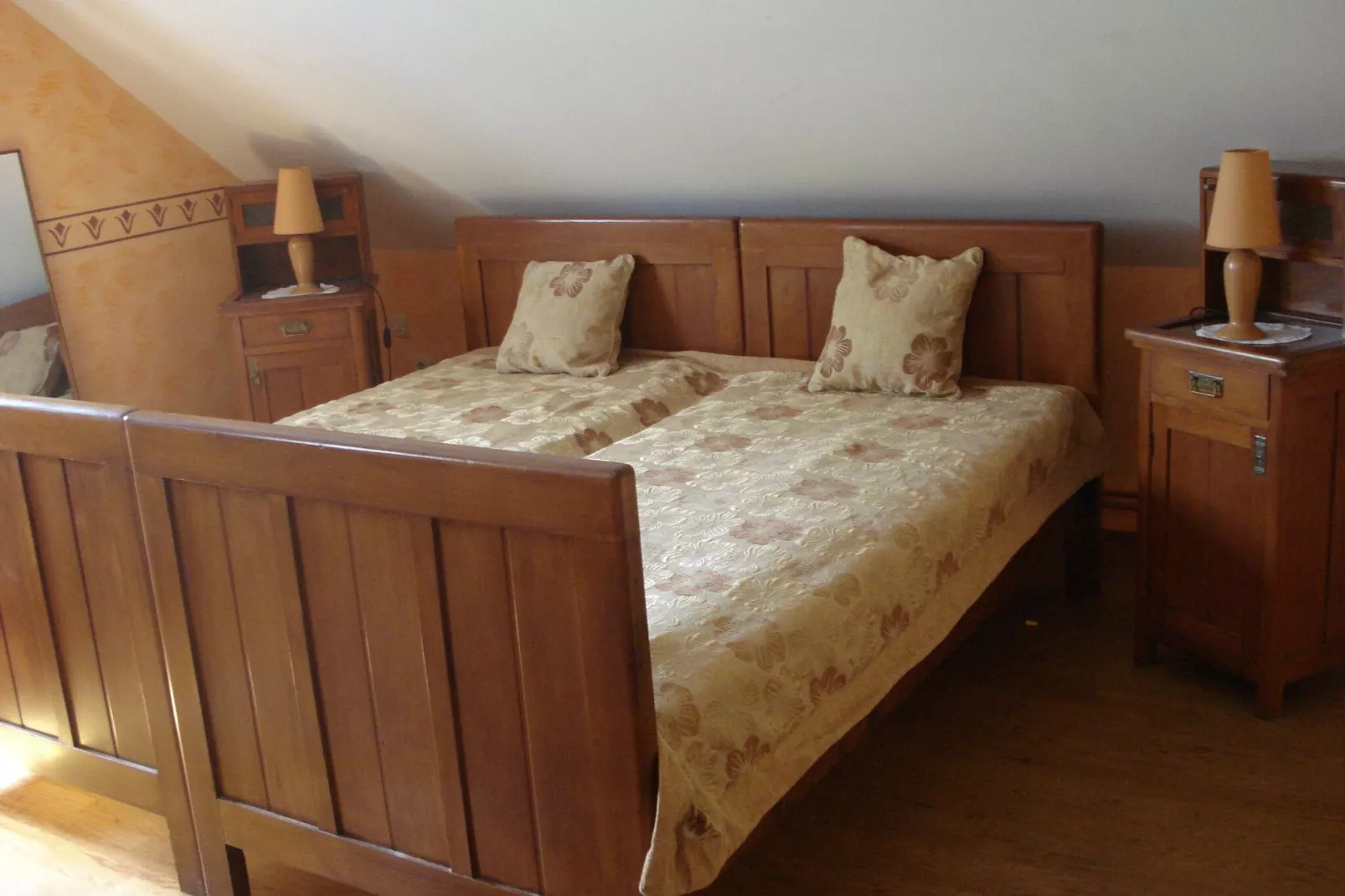 Mikin dol Baranja Country house - Two Bedroom Country House-Slaapkamer