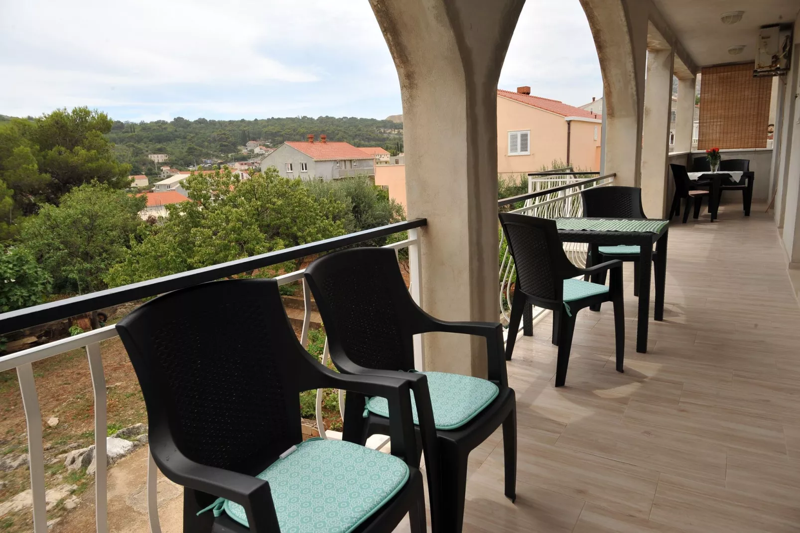 Apartments Sea Star (Mlini) - One Bedroom Apartment with Balcony (A1)-Terrasbalkon