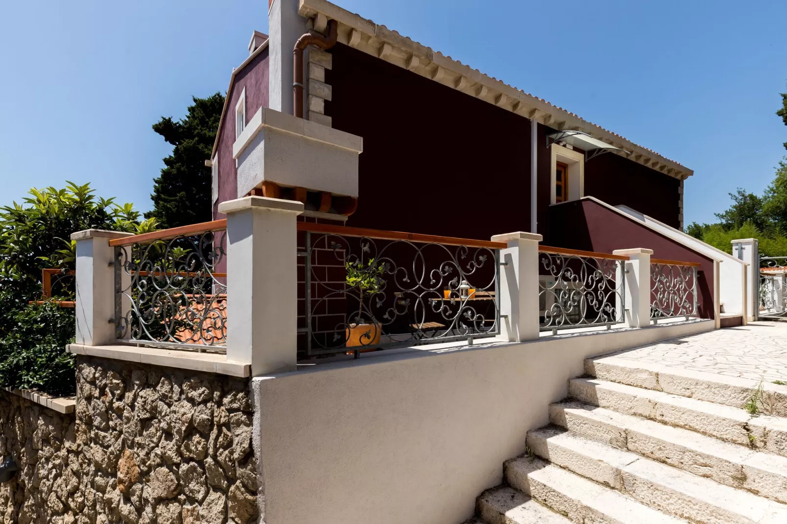 Romance Apartments Dubrovnik - One Bedroom Apartment with Patio (R3)-Terras