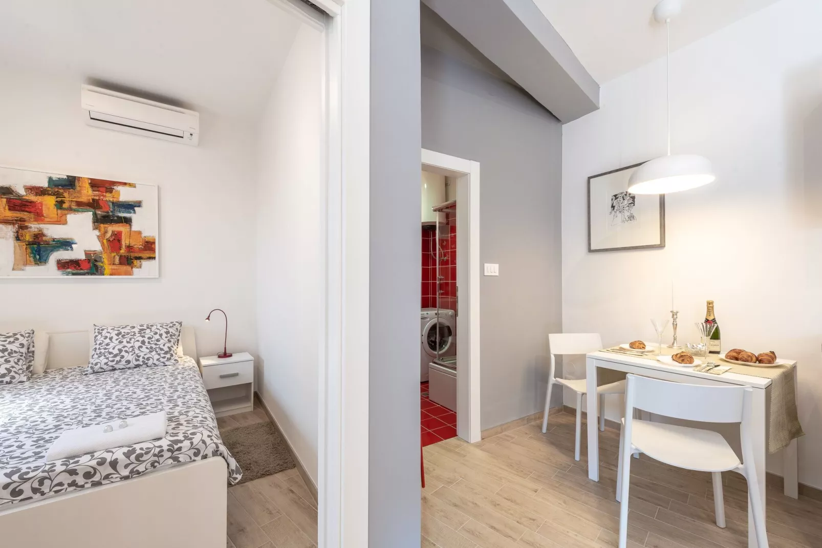 Romance Apartments Dubrovnik - One Bedroom Apartment with Terrace (R1)-Eetkamer