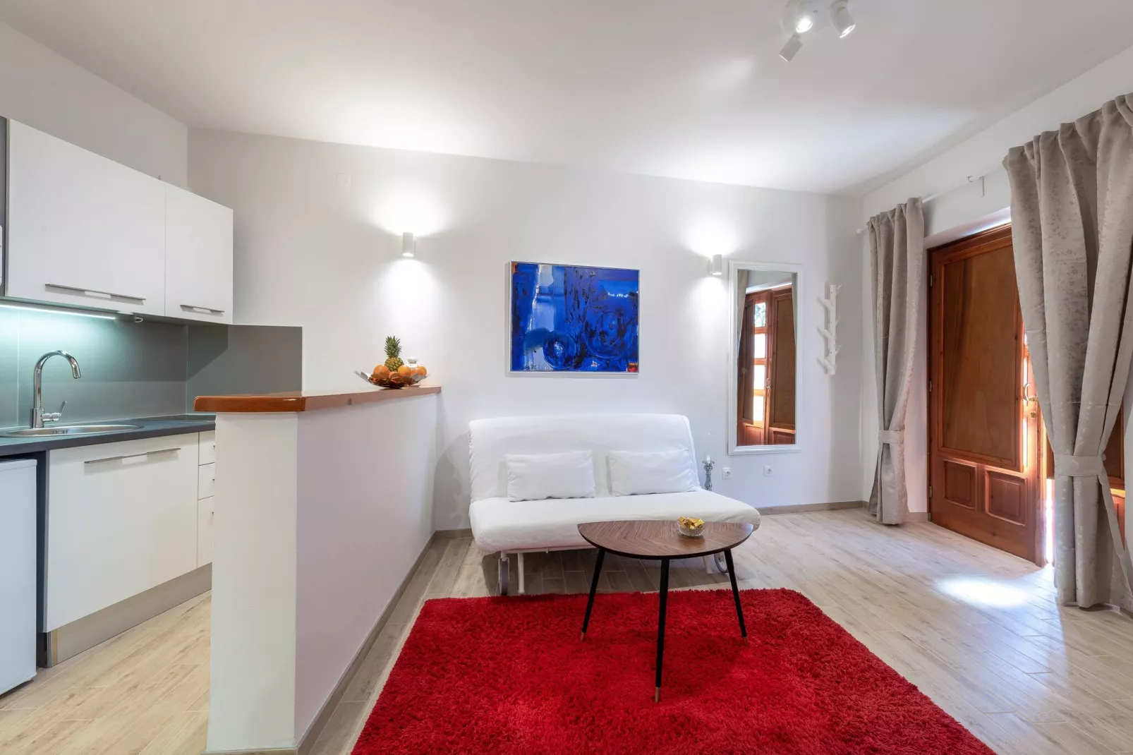 Romance Apartments Dubrovnik - One Bedroom Apartment with Terrace (R1)-Keuken