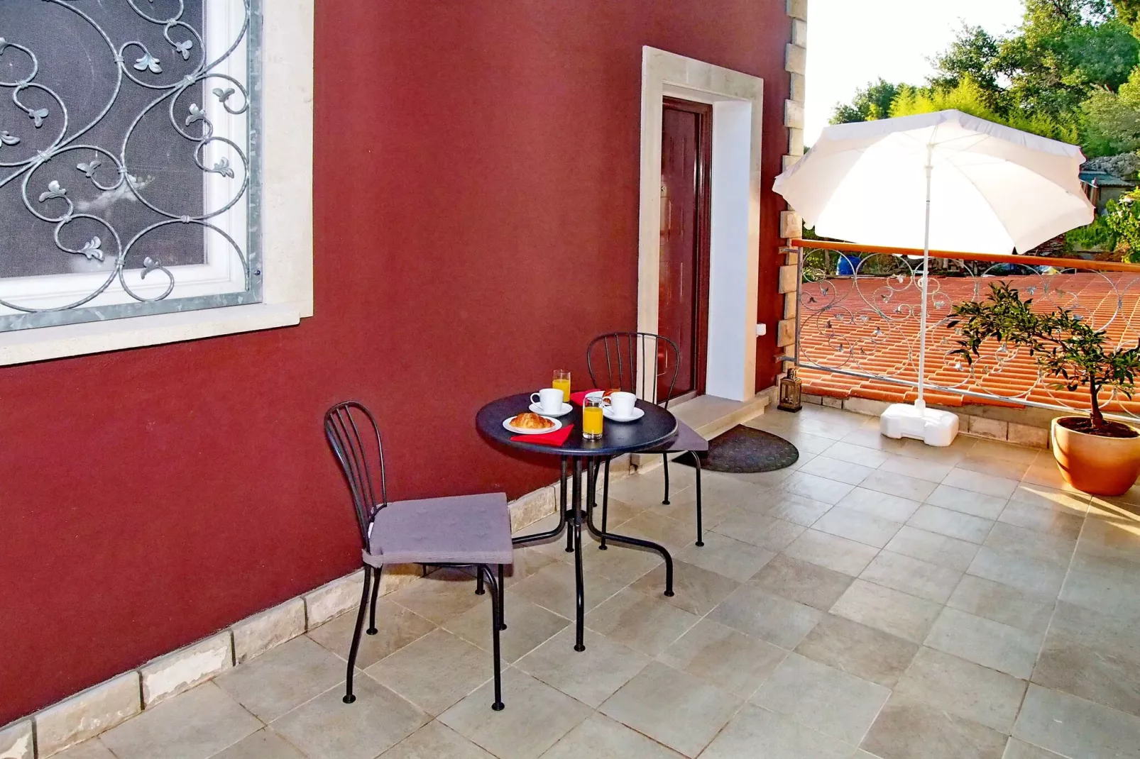 Romance Apartments Dubrovnik - One Bedroom Apartment with Terrace (R2)-Terras