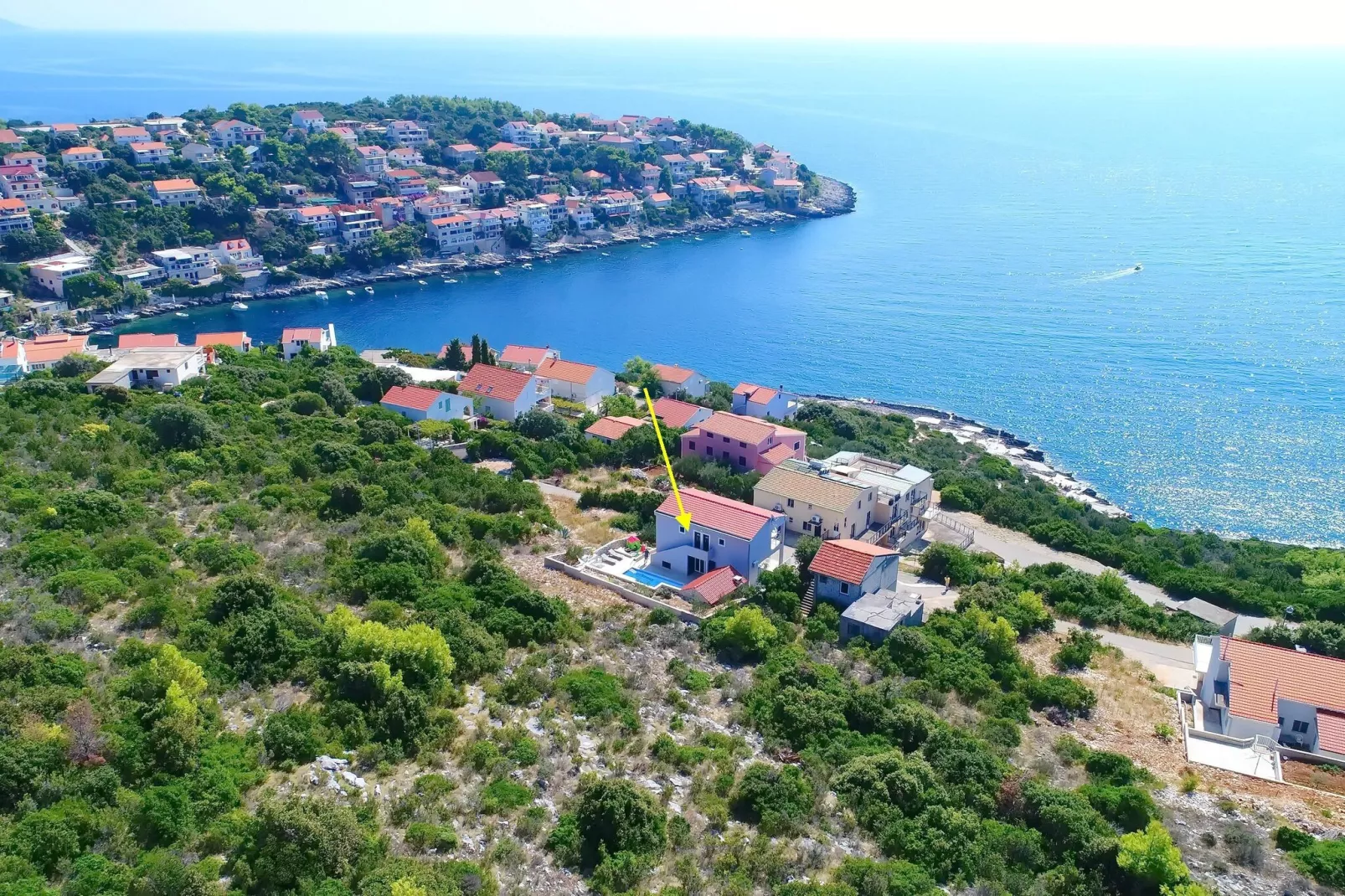 Villa Lavanda Korčula - Five Bedroom Villa with Pool and Sea View-Uitzicht