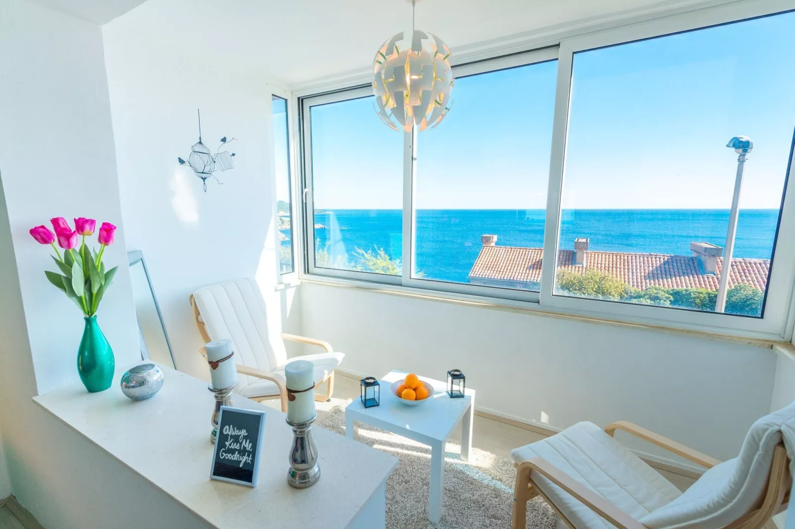 Apartment Butterfly - One Bedroom Apartment with Sea View-Uitzicht