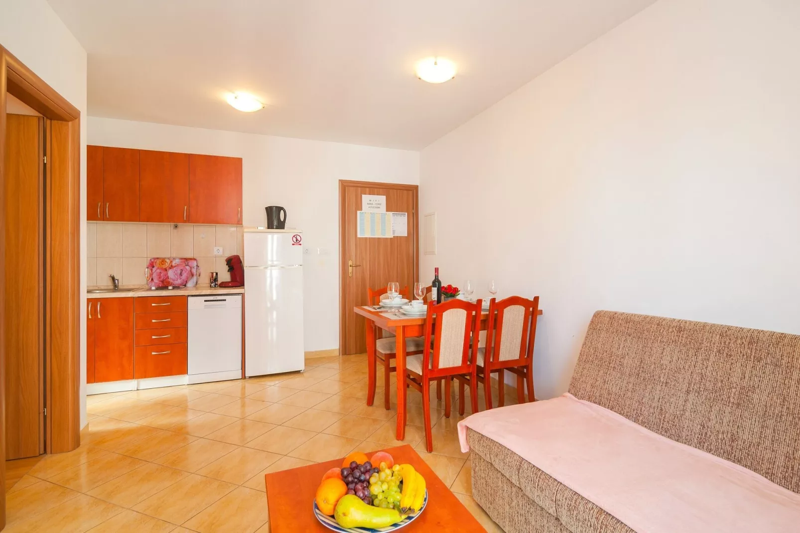 Apartments Island Beat - One Bedroom Apartment with Balcony and Sea View (A7) (ST)-Keuken