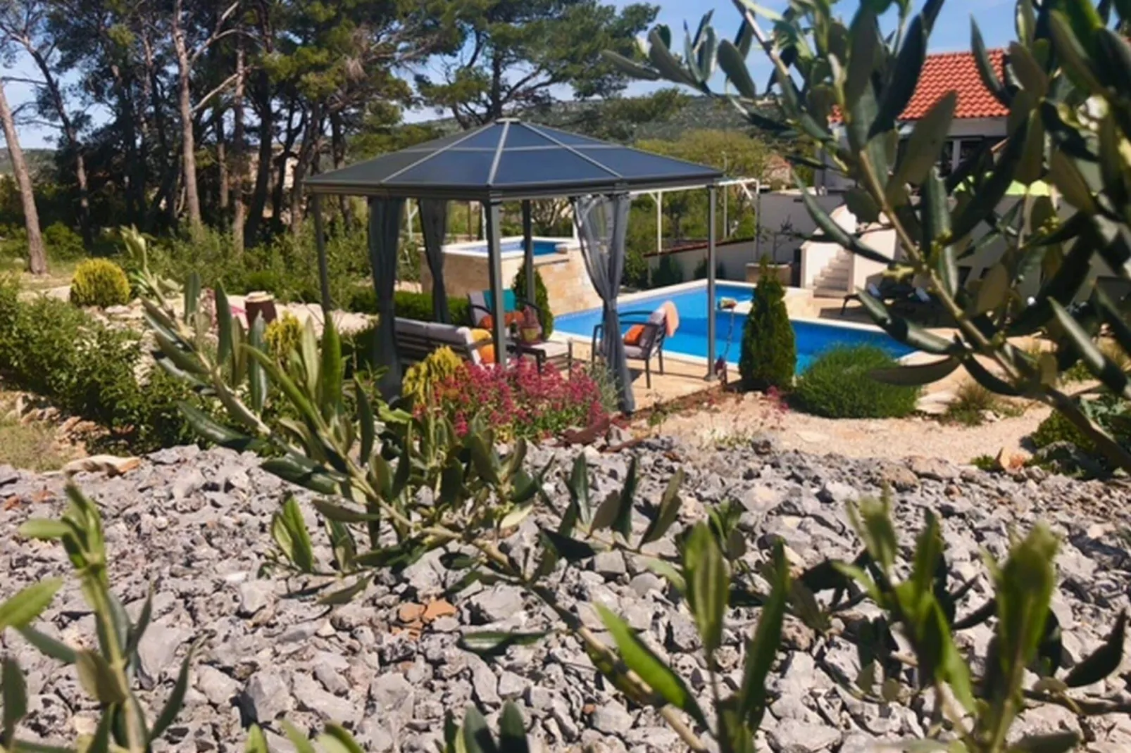 Holiday Home Ela - Three Bedroom Holiday Home with outdoor Pool (ST)-Zwembad