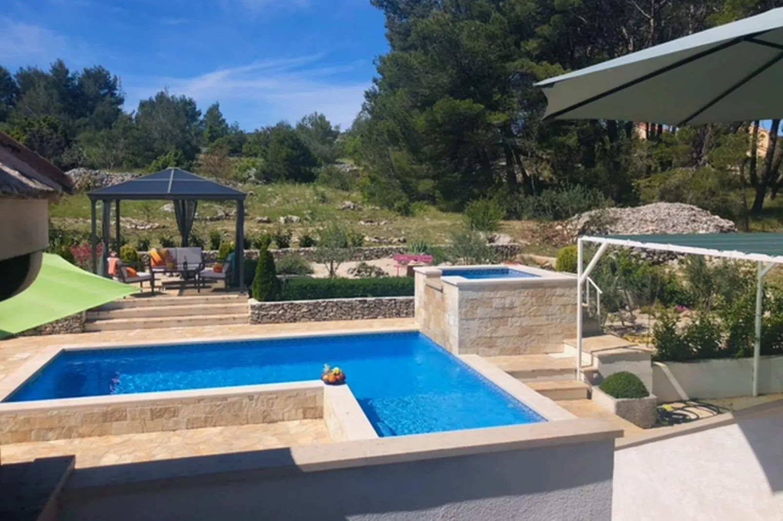 Holiday Home Ela - Three Bedroom Holiday Home with outdoor Pool (ST)-Zwembad