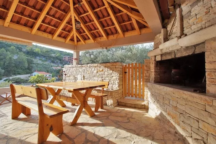 Stone House Mia - Two Bedroom Stone House with Terrace and Sea View-Terras