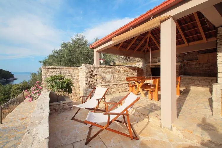 Stone House Mia - Two Bedroom Stone House with Terrace and Sea View-Terras